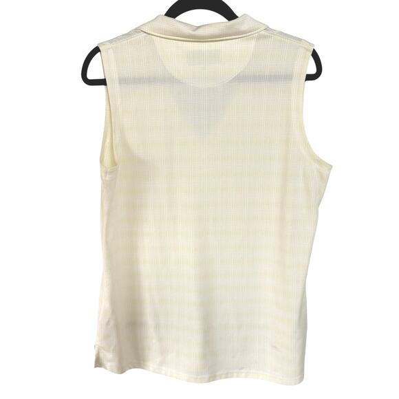 Tournament Collection Pastel Butter Yellow Performance Tennis Pickleball Top XL - Picture 3 of 6